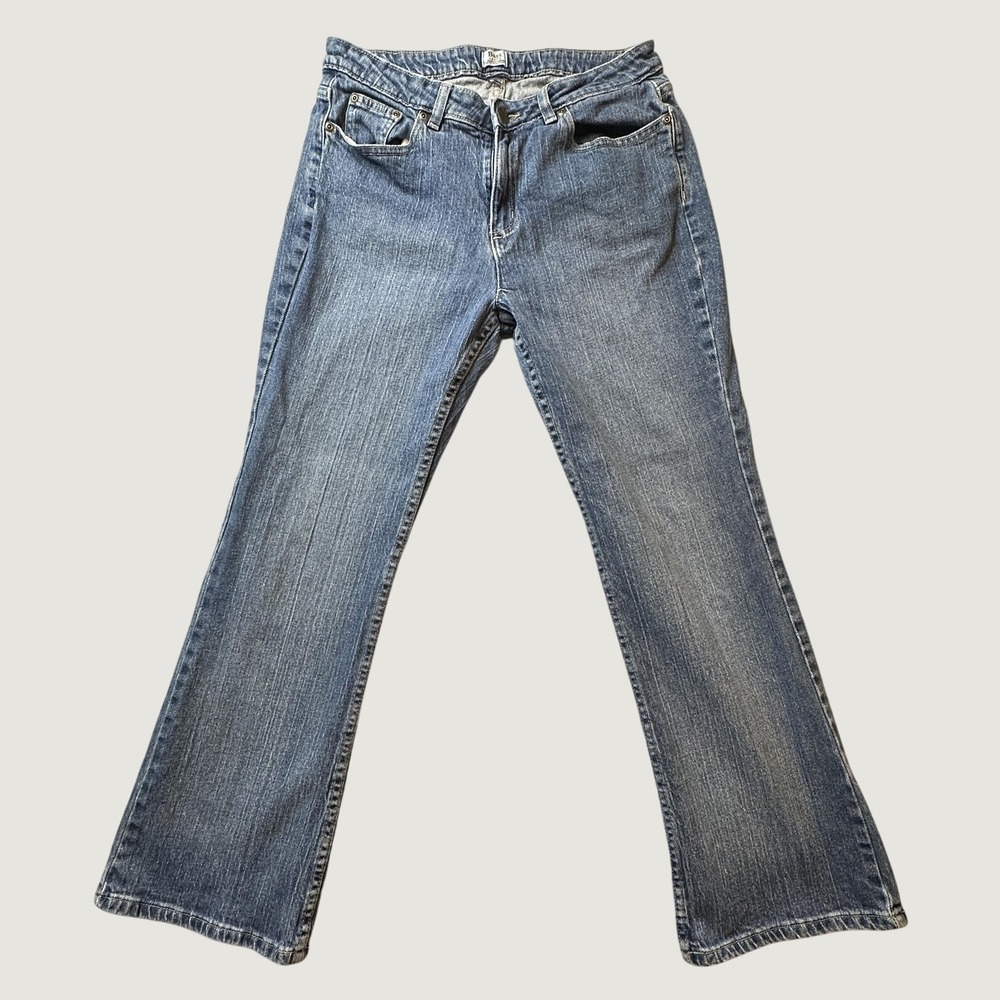 Bass Jeans Jeans Womens 8 Bootcut Blue Denim Mid Rise Classic EXCELLENT